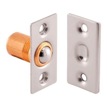 Prime-Line Prime-Line N 7288 Small Ball Catch, with Strike, 1-1/2-Inch, Satin Nickel N 7288